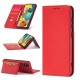 Wallet Card Holder Book Case (Samsung Galaxy A13 5G / A04S) red