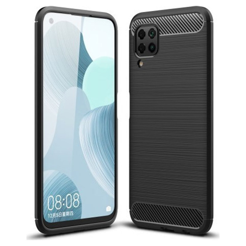 Carbon Case Back Cover (Huawei P40 lite) black
