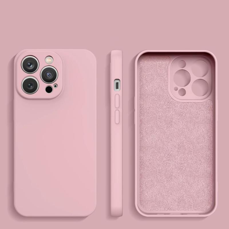 Silicone Soft Velvet Case (Samsung Galaxy A53 5G) pink