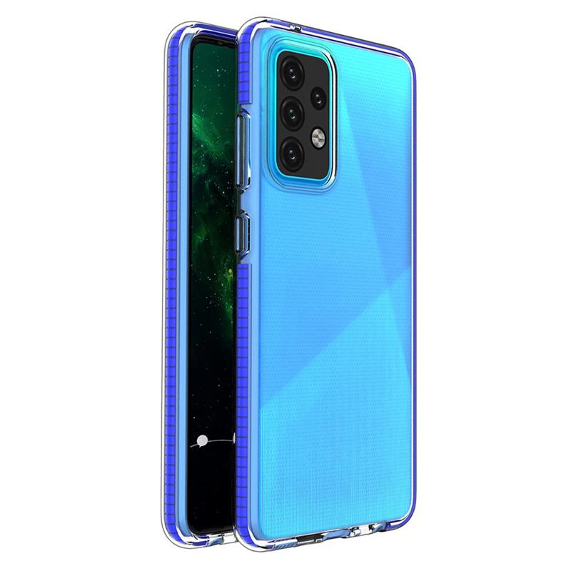 Spring Gel Case Back Cover (Samsung Galaxy A52 / A52s) dark blue
