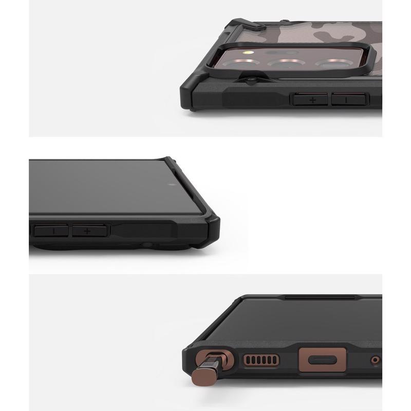 Ringke Fusion-X Camo Back Case (Samsung Galaxy Note 20 Ultra) camo black (XDSG0036)