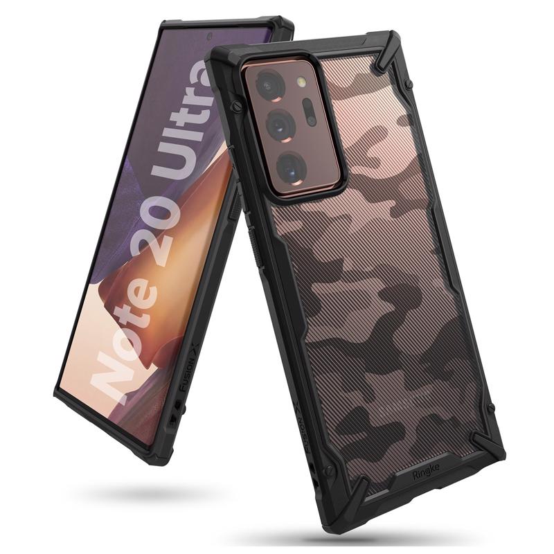 Ringke Fusion-X Camo Back Case (Samsung Galaxy Note 20 Ultra) camo black (XDSG0036)