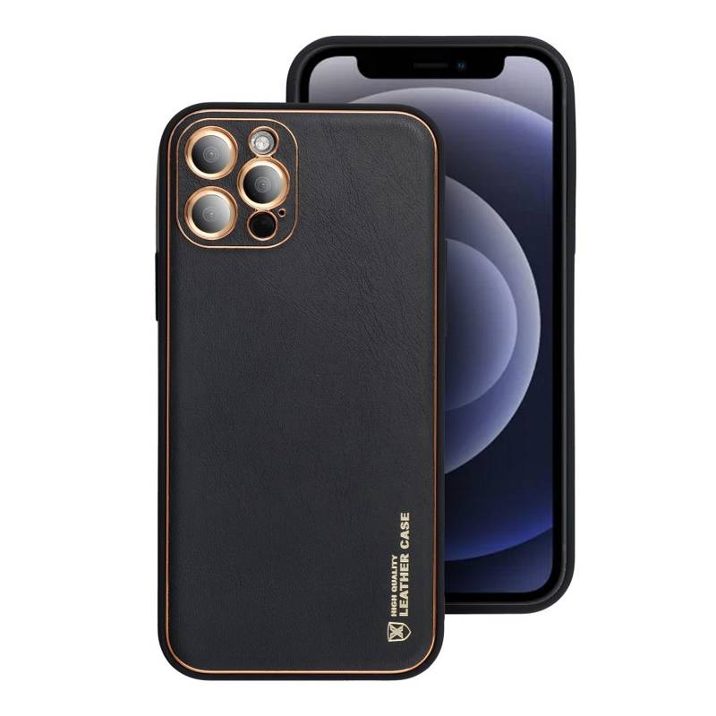 Forcell Elegant Leather Back Cover (Samsung Galaxy A23) black