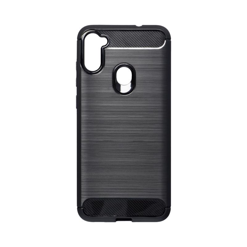 Carbon Case Back Cover (Samsung Galaxy M11 / A11) black