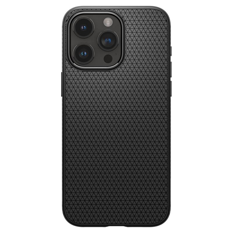 Spigen® Liquid Air™ ACS06562 Case (iPhone 15 Pro Max) matte black