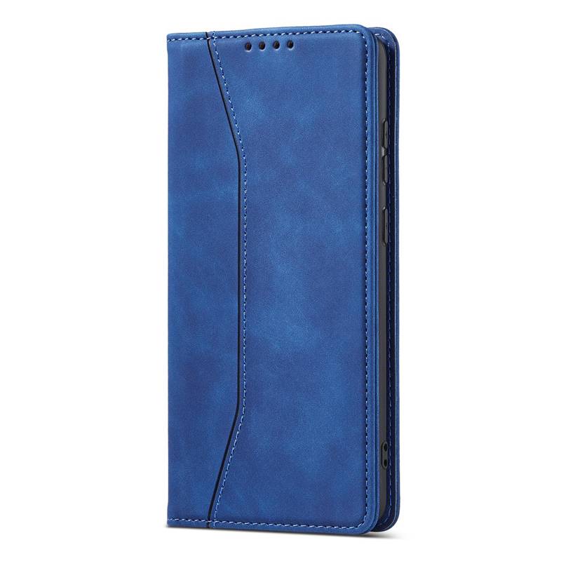 Magnet Fancy Wallet Case (Samsung Galaxy S22) blue