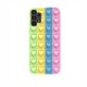 Bubble Pop It Back Case (Samsung Galaxy A32 5G) green-yellow-blue-pink 4