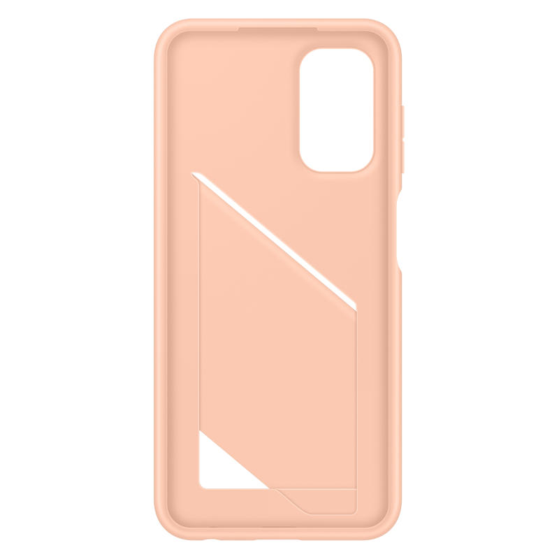 Samsung Card Slot Cover Case (Samsung Galaxy A13 4G) peach