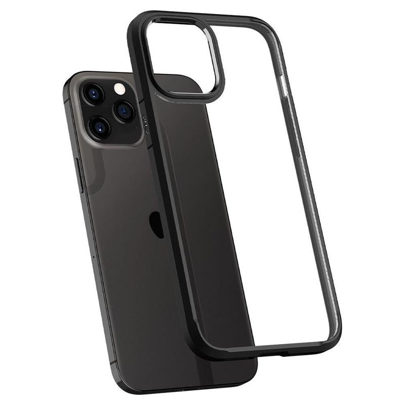Spigen® Ultra Hybrid™ ACS01703 Case (iPhone 12 / 12 Pro) matte black
