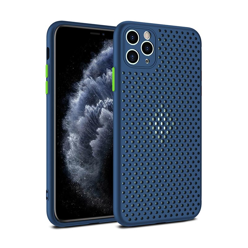 Breath Case Back Cover (iPhone 11) blue