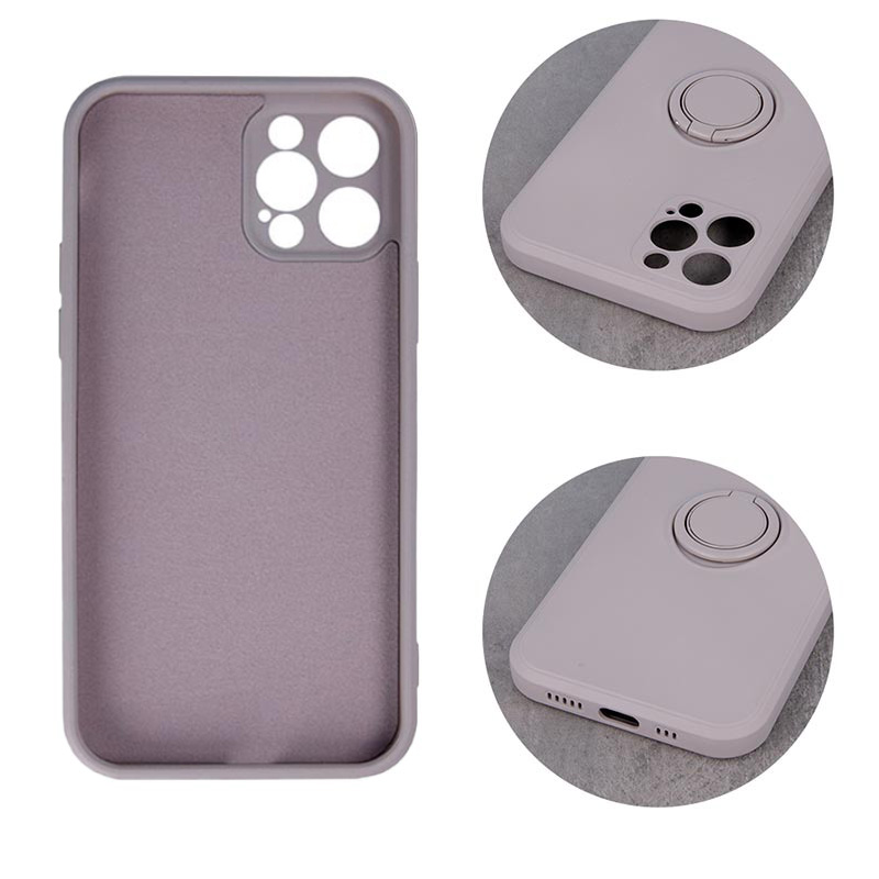 Finger Grip Case Back Cover (Samsung Galaxy A52 / A52s) gray