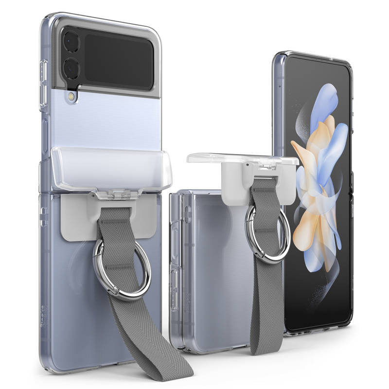 Ringke Hinge Back Cover PC Case (Samsung Galaxy Z Flip 4 / Flip 3) gray / dark-gray (HG666195RS)