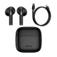 Baseus E8 TWS wireless Βluetooth 5.0 Ακουστικό Bluetooth 5.0 IPX5 (NGE8-01) black
