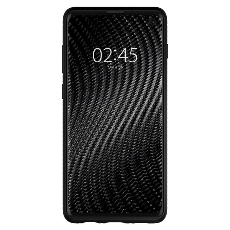 Spigen® Rugged Armor™ Case (Samsung Galaxy S10) matte black
