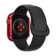 Spigen® Thin Fit™ ACS04177 Bezel Case (Apple Watch 7) (45mm) red