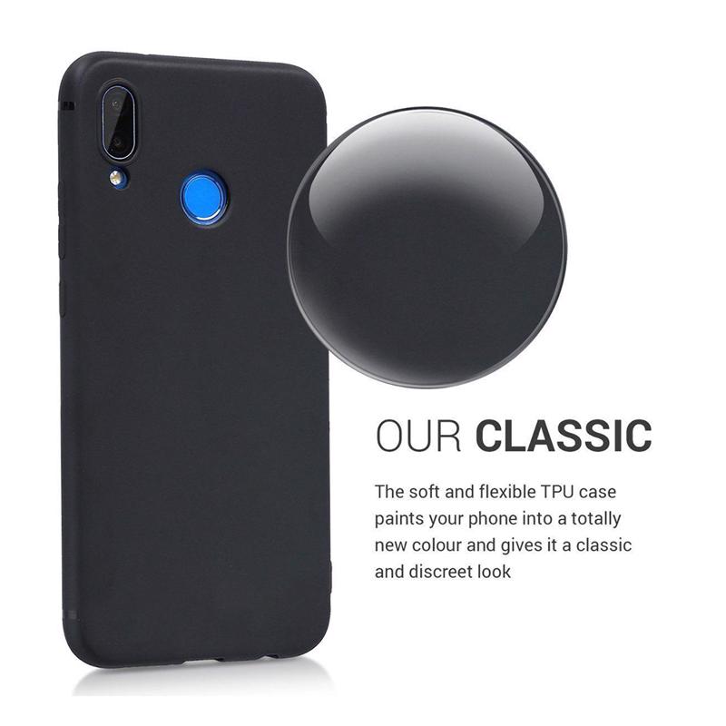 Soft Matt Case Back Cover (Xiaomi Mi Note 10 Lite) black