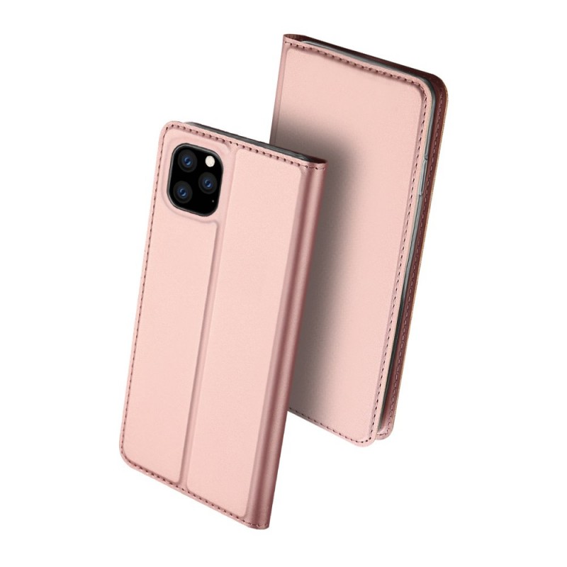 DUX DUCIS Skin Pro Book Cover (iPhone 11 Pro Max) rose gold