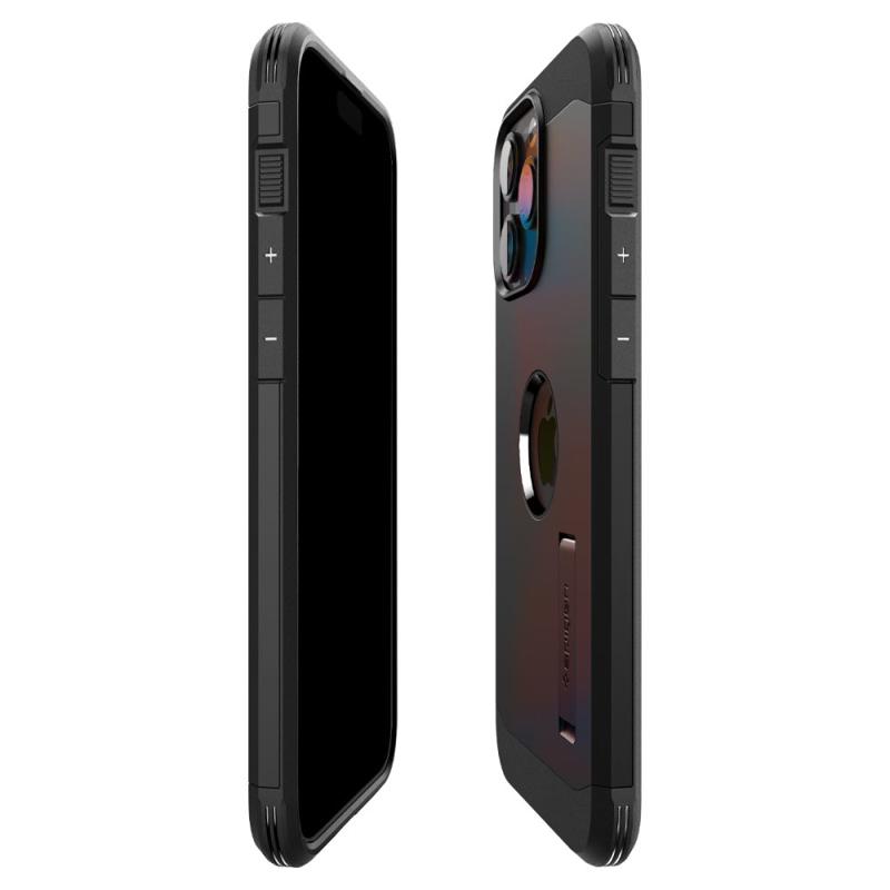 Spigen® Tough Armor™ ACS06733 Magsafe Case (iPhone 15 Pro) black