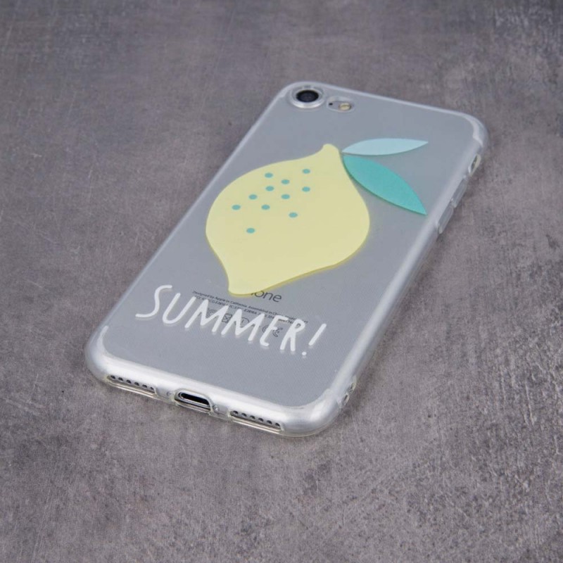 Trendy Lemon Case Back Cover (Samsung Galaxy A7 2018)