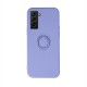 Finger Grip Case Back Cover (Samsung Galaxy S22) purple