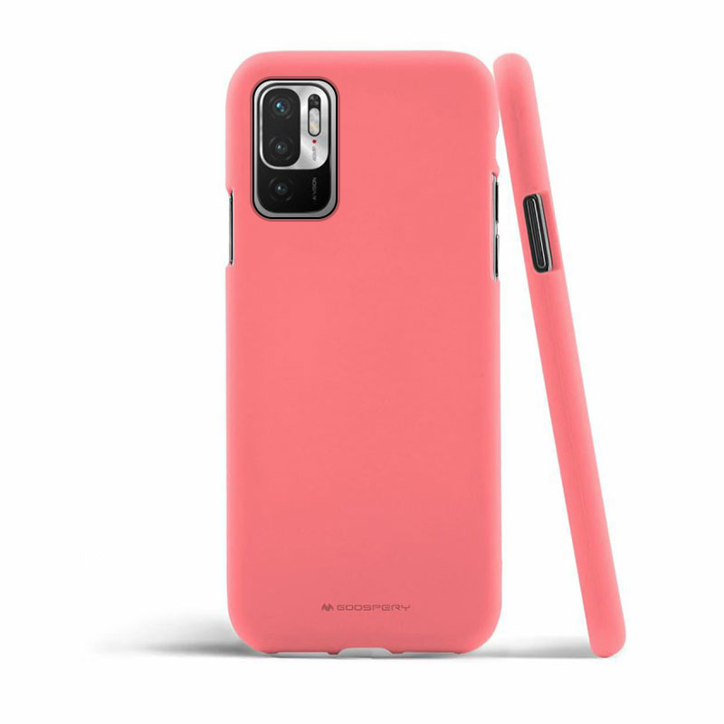 Goospery Soft Feeling Back Cover (Xiaomi Redmi Note 10 5G / Poco M3 Pro 5G) light pink