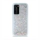 Liquid Crystal Glitter Armor Back Cover (Huawei P40 Pro) silver