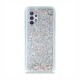 Liquid Crystal Glitter Armor Back Cover (Samsung Galaxy A32 5G) silver
