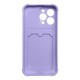 Card Armor AirBag Back Cover Case (iPhone 13 Pro Max) purple