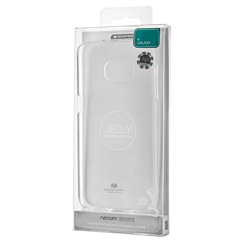 Goospery Jelly Case Back Cover (Samsung Galaxy S8 Plus) clear