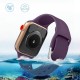 Silicone Λουράκι Pin Buckle APS Band (Apple Watch All Models) (42/44/45/49mm) purple