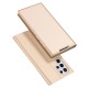 DUX DUCIS Skin Pro Book Cover (Samsung Galaxy S22 Ultra) gold