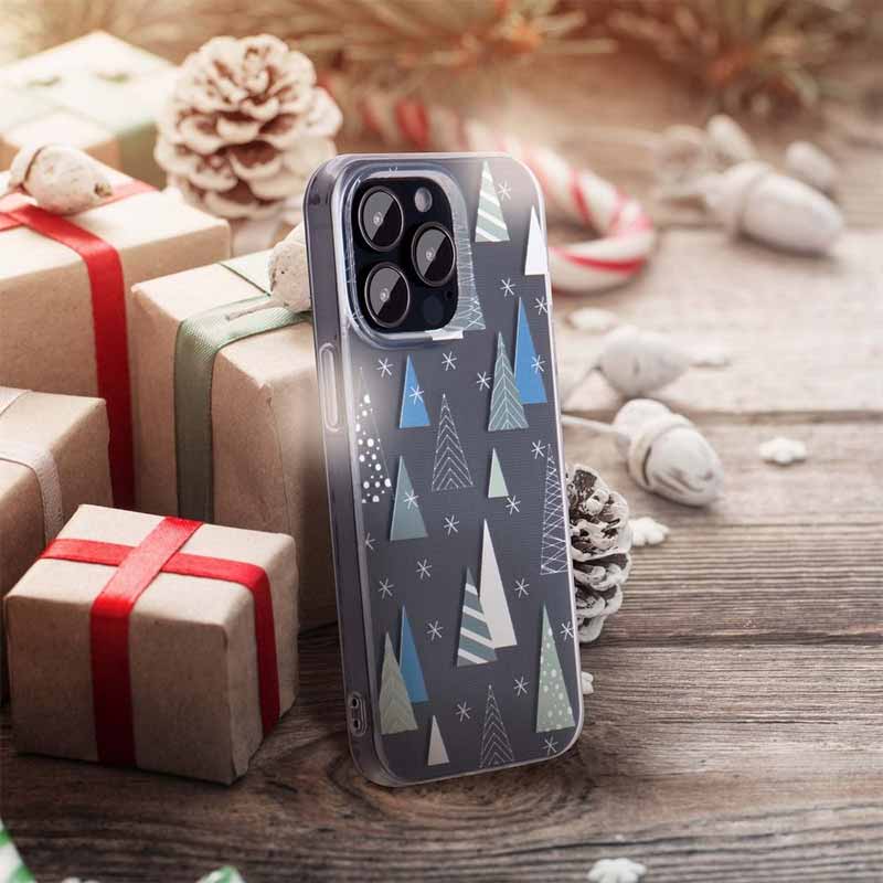 Forcell Winter Christmas 21/22 Case (Samsung Galaxy A22 5G) frozen forest