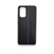 Carbon Leather TPU Case Back Cover (Samsung Galaxy A32 5G) black-blue