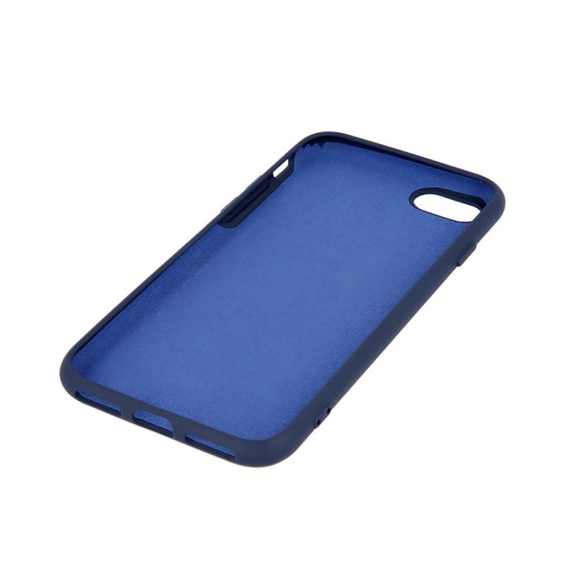 Silicone Soft Case Back Cover (Xiaomi Redmi Note 9) dark-blue