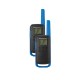 Motorola Talkabout T62 Walkie Talkie PMR + Φορτιστής (blue) Σετ 2τμχ