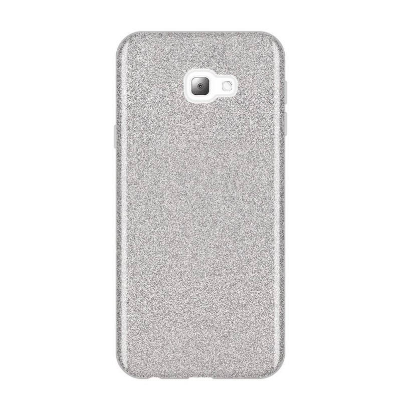 Wozinsky Glitter Case Back Cover (Samsung Galaxy J4 Plus 2018) silver
