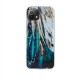 Gold Glam Back Cover Case (Xiaomi Mi 11 Lite) feathers