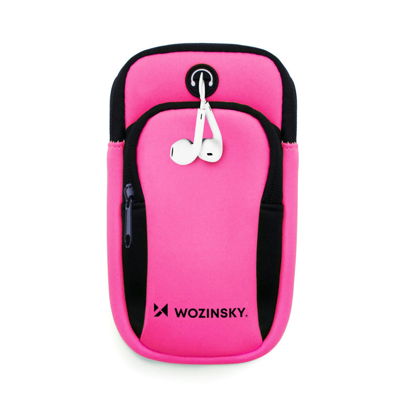 Wozinsky WaterProof Running Armband (WABPI1) pink