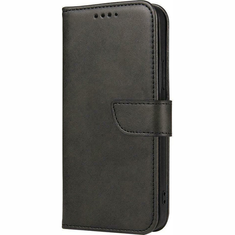 Elegance Magnet Leather Book Cover (Realme X50 Pro) black