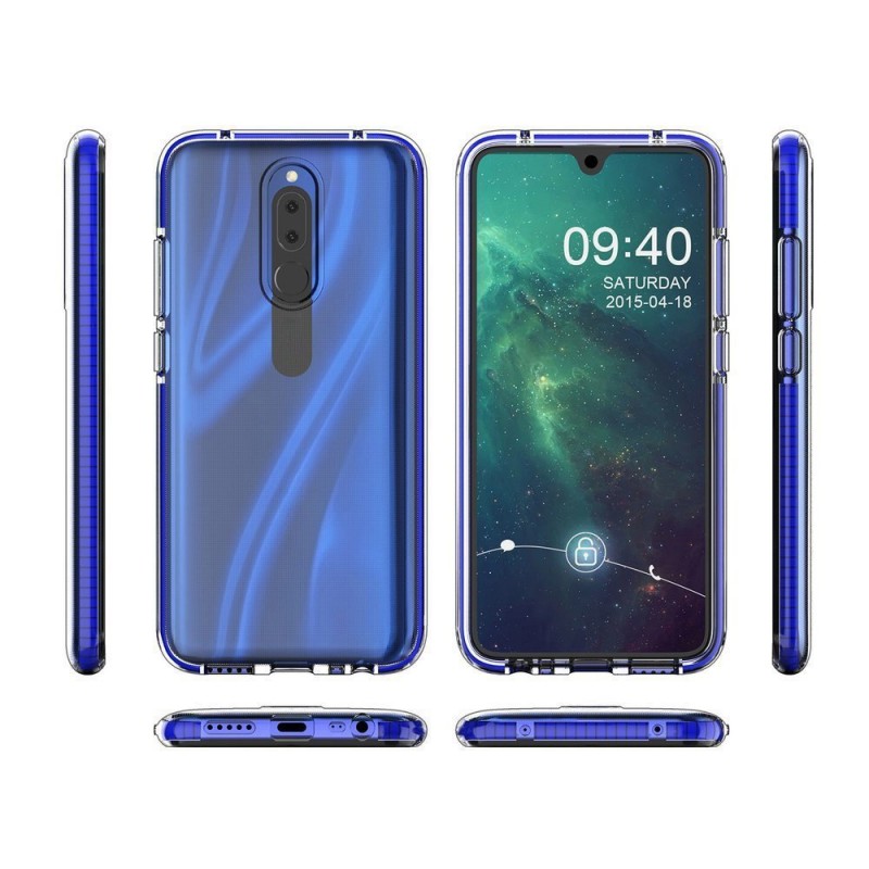 Spring Gel Case Back Cover (Huawei Mate 20 Lite) light-blue