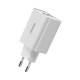 Proda Wall Charger Dual (PD-A28) white