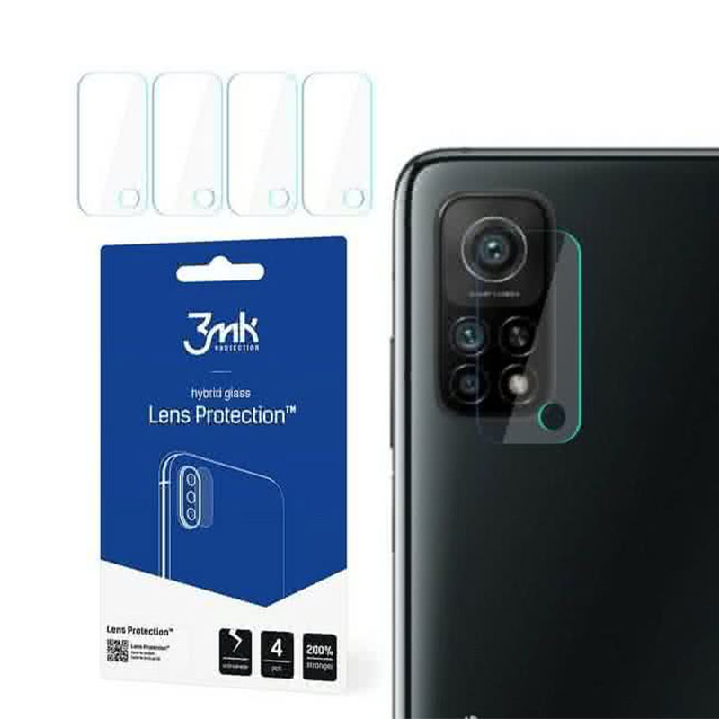 3MK Flexible Camera Lens Protector (Xiaomi Mi 10T / 10T Pro) 4 pcs set