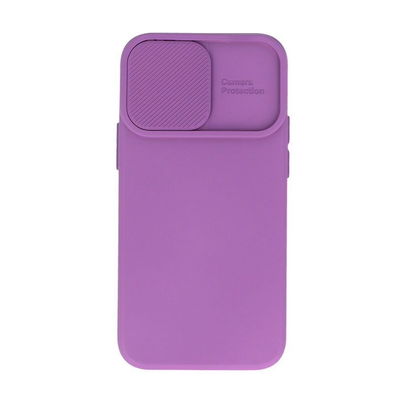 Camshield Soft Case Back Cover (iPhone 15 Plus / 14 Plus) purple