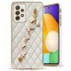 Glamour Quilted Case Back Cover (Samsung Galaxy A52 / A52s) white