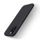 Silicone Soft Case Back Cover (iPhone 12 / 12 Pro) black