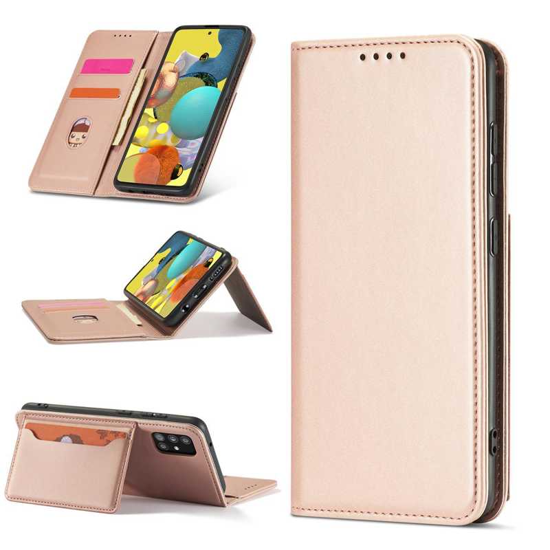 Wallet Card Holder Book Case (Samsung Galaxy A23) pink