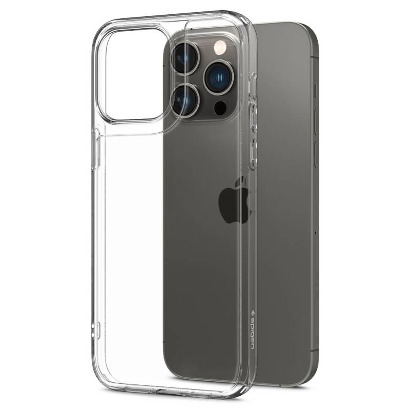 Spigen® Quartz Hybrid ACS04974 Case (iPhone 14 Pro) crystal clear