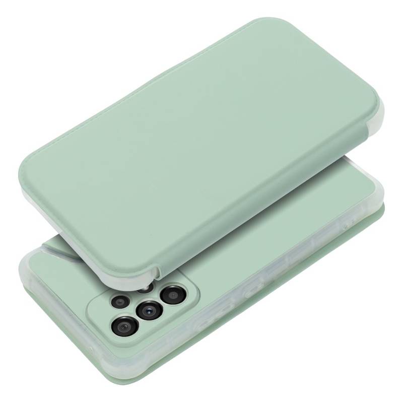 Piano Book Leather Case (Samsung Galaxy A22 5G) light-green