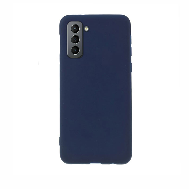 Soft Matt Case Back Cover (Samsung Galaxy S21 FE) dark-blue