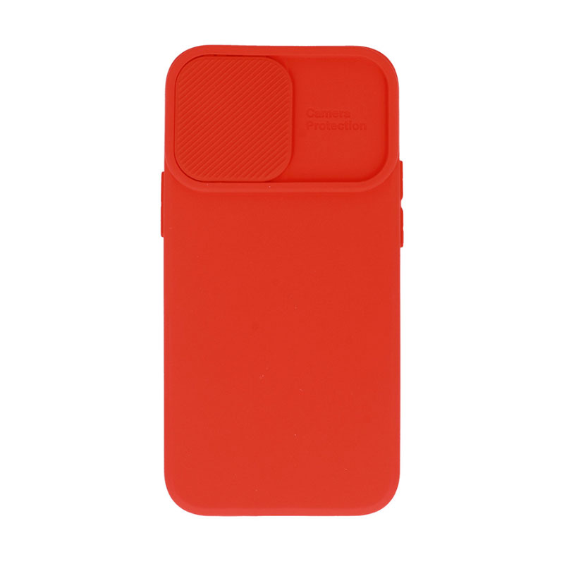 Camshield Soft Case Back Cover (iPhone 13) red